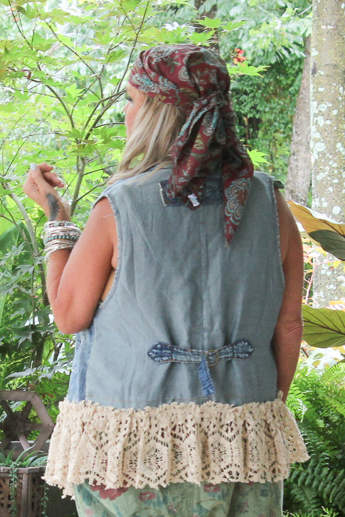 Enchanted Vest - Chambray