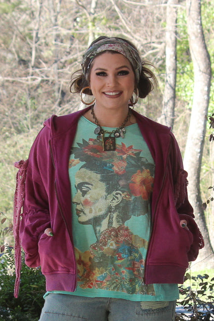 Moon Dance Tee - Floral Dreams