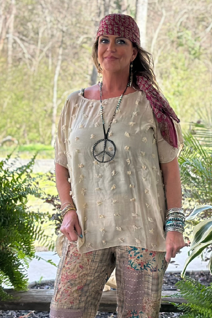 All In Time High Lo - Parchment