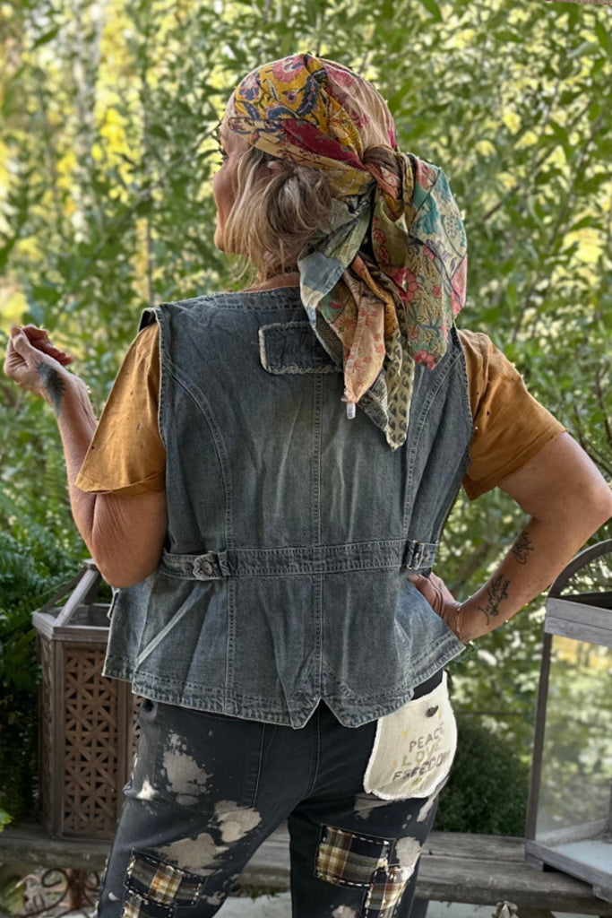 Alluring Dreams Vest - Chambray