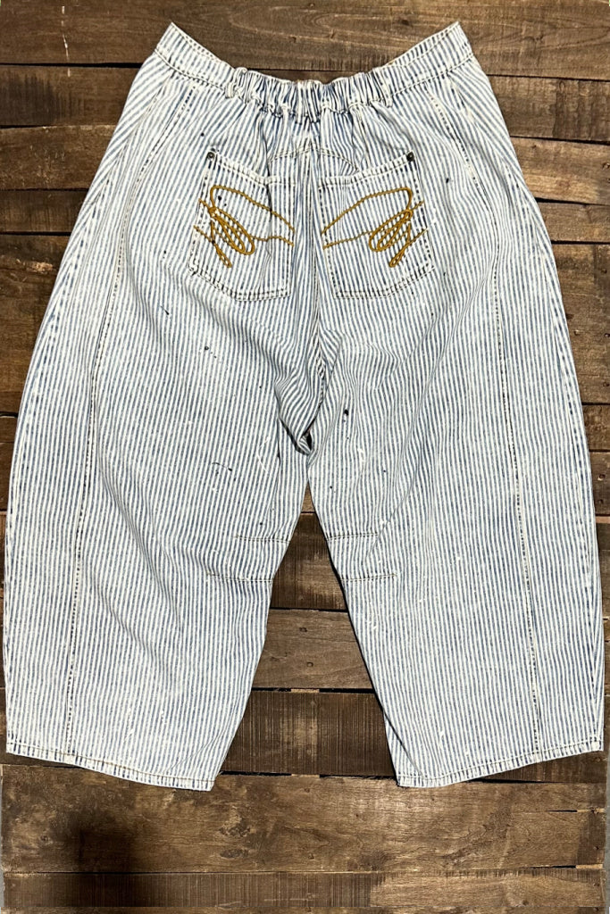 Barrel of Dreams Jeans - Railroad Stripe