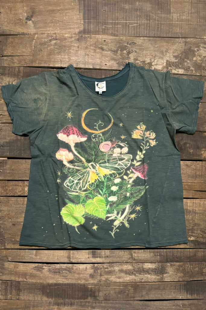Moon Dance Tee - Moon Flower