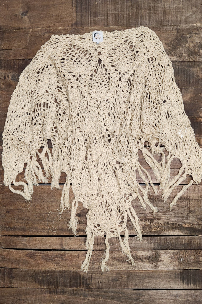 Weaving On Poncho