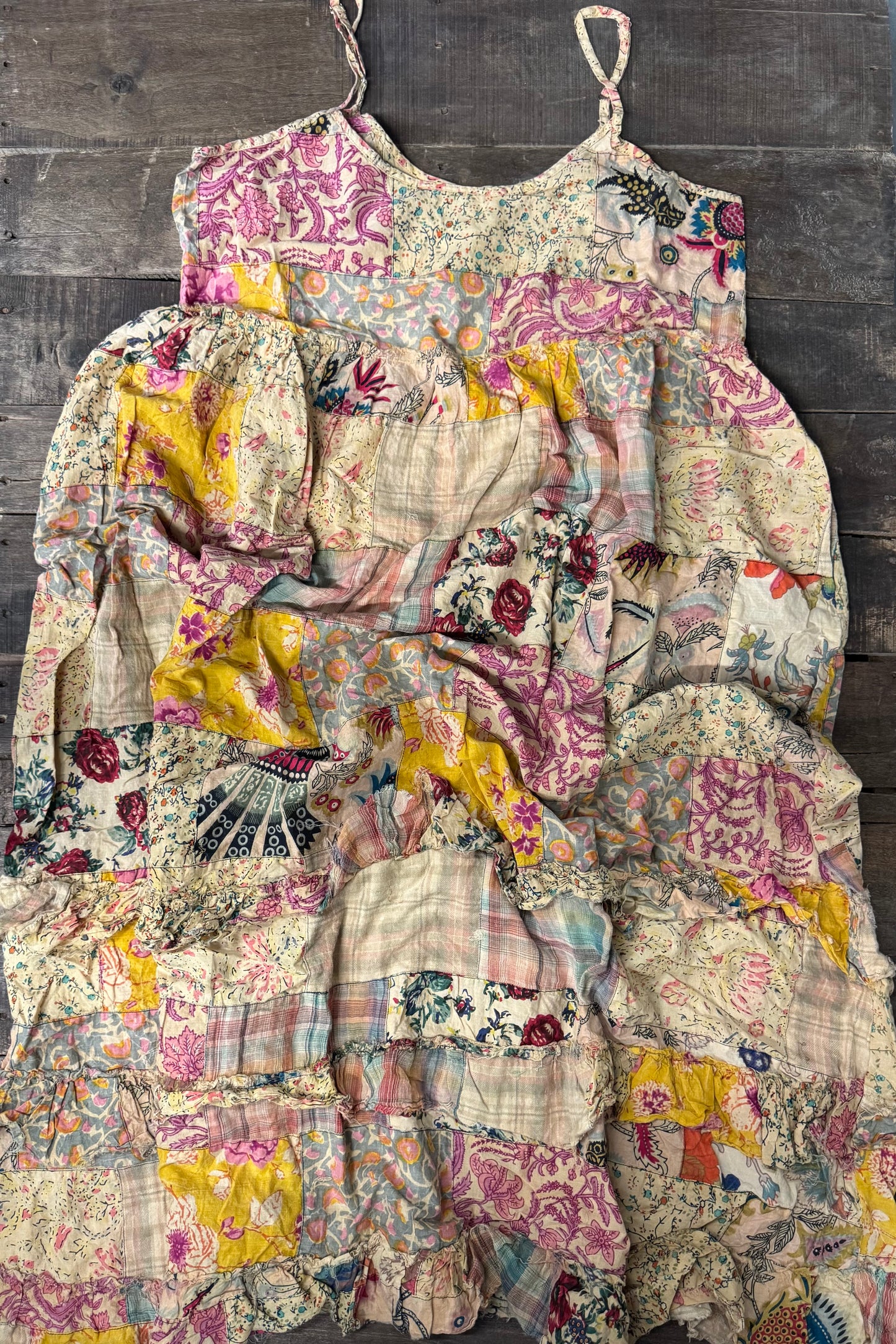Golden Bloom Dress