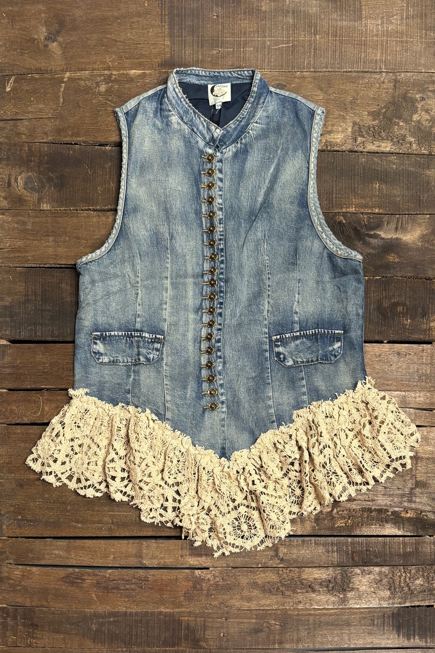 Enchanted Vest - Chambray