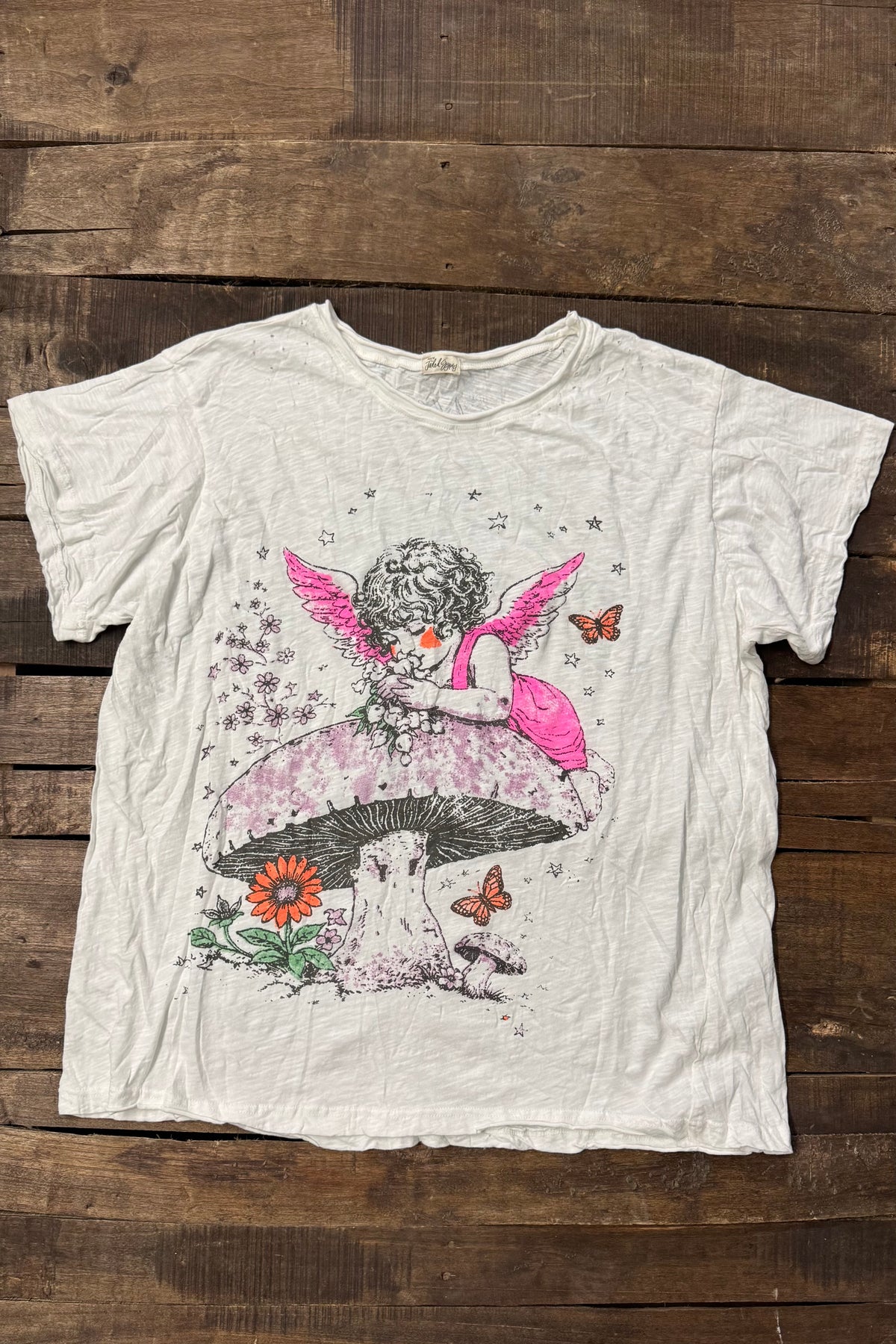 Weathered and Worn Tee - Fairy