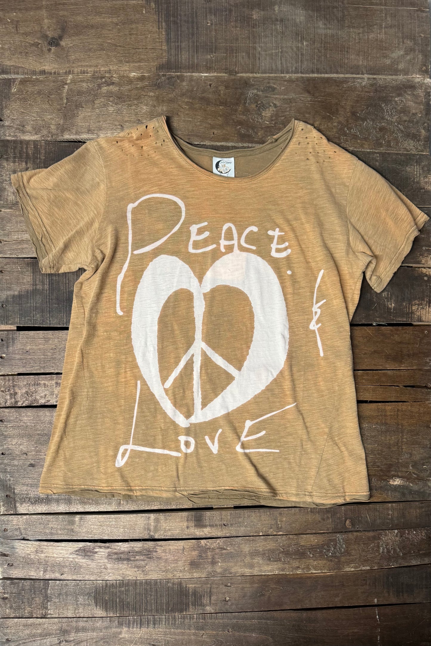Moon Dance Tee Peace and Love