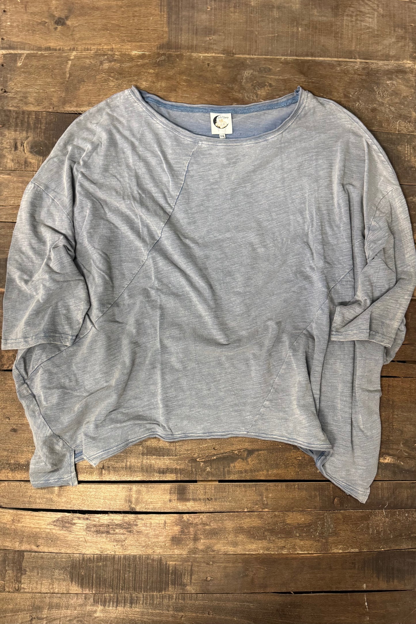 Be Free Top - Vintage Denim