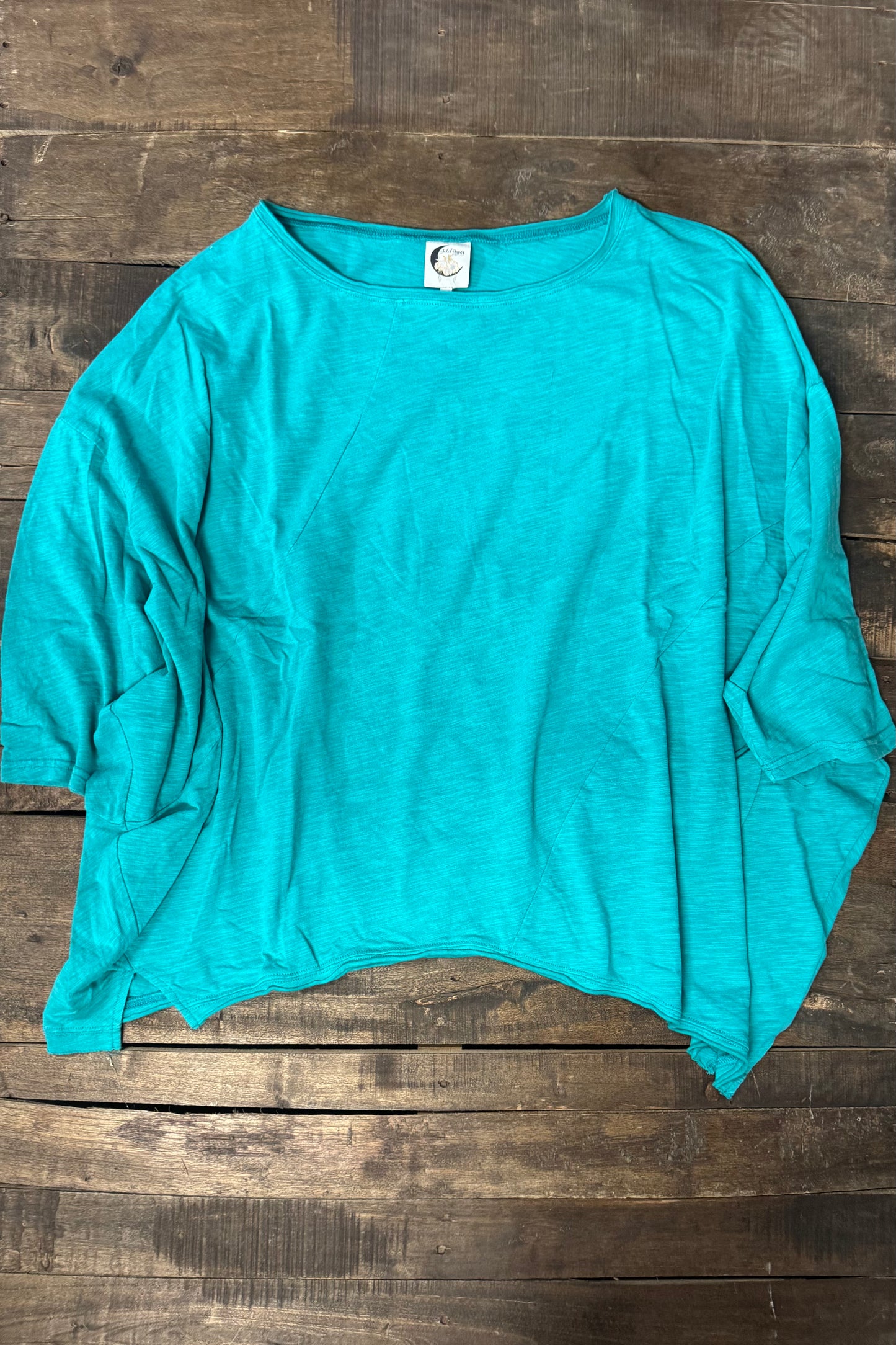Be Free Top - Vintage Turquoise