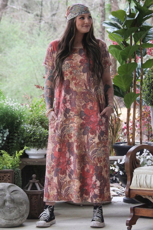 Weekend Wanderer Dress - Woodland Meadows