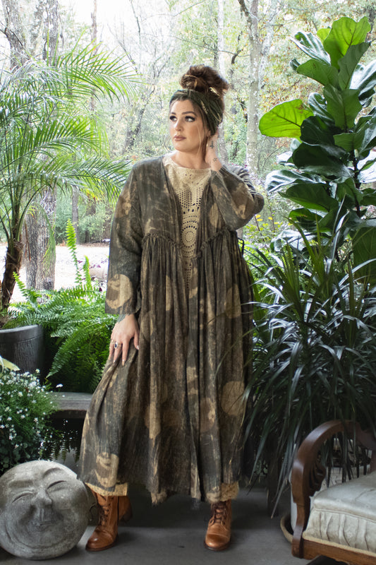 Glimpse of The Moon Duster - Dark Brown