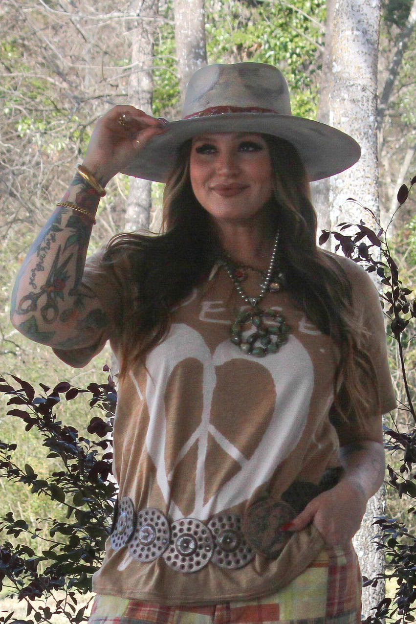 Moon Dance Tee Peace and Love