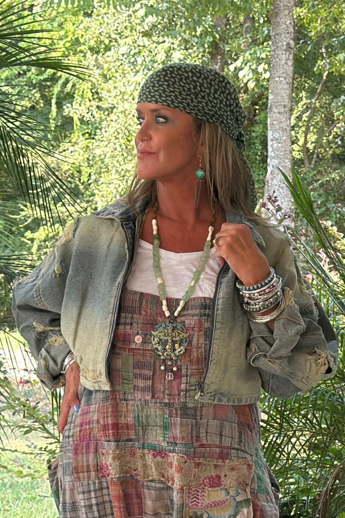 Uptown Crop Denim Jacket