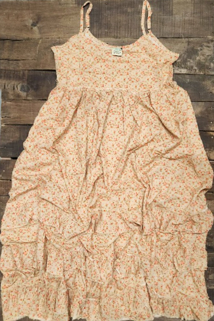 Harvest Delight Dress - Tan