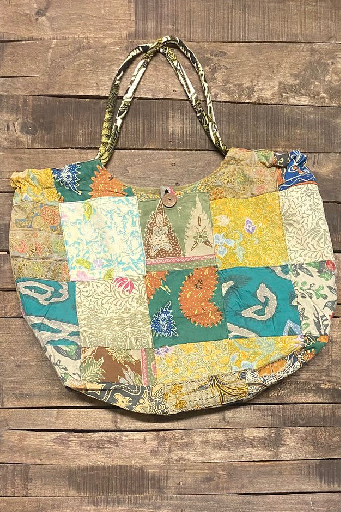 Patchwork Weekend Tote