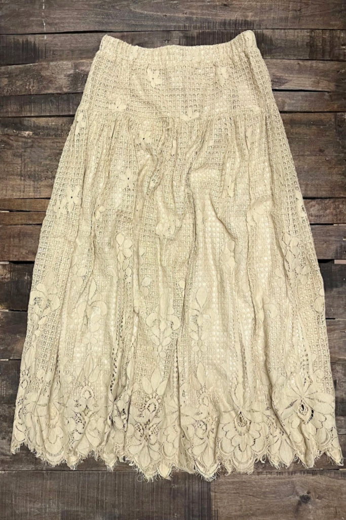 Love Letter Skirt - Taupe