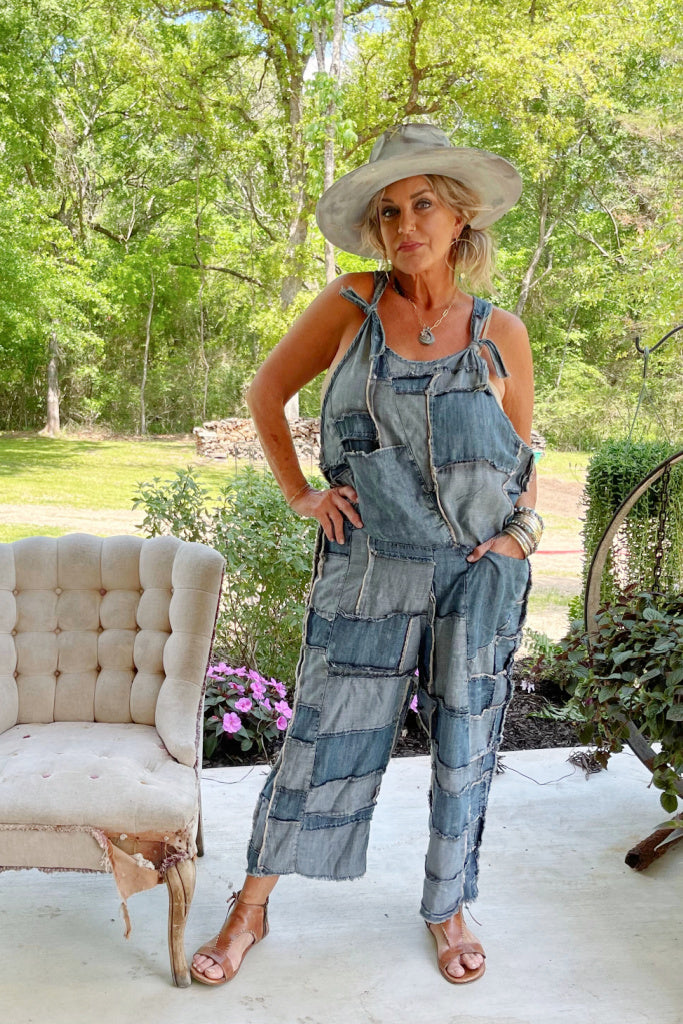 Patchwork Skies Jumpsuit