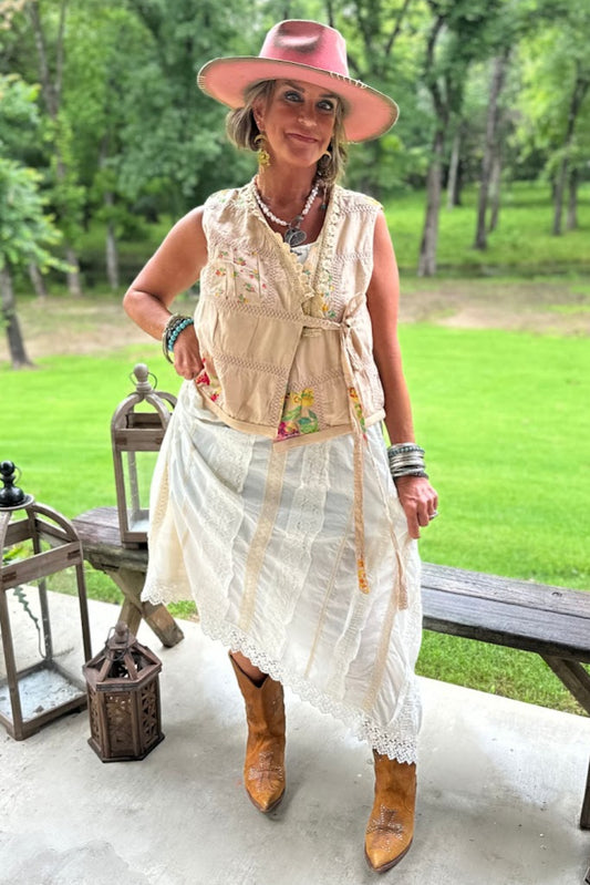 Wrapped in Love Top - Oatmeal