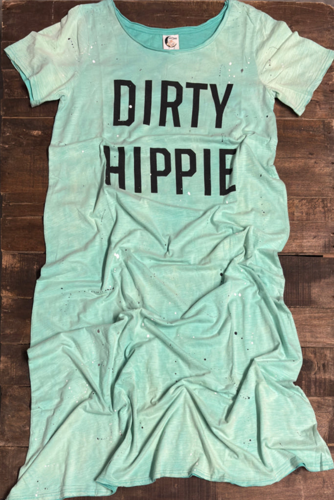Dirty Hippie Dress - Vintage Mint