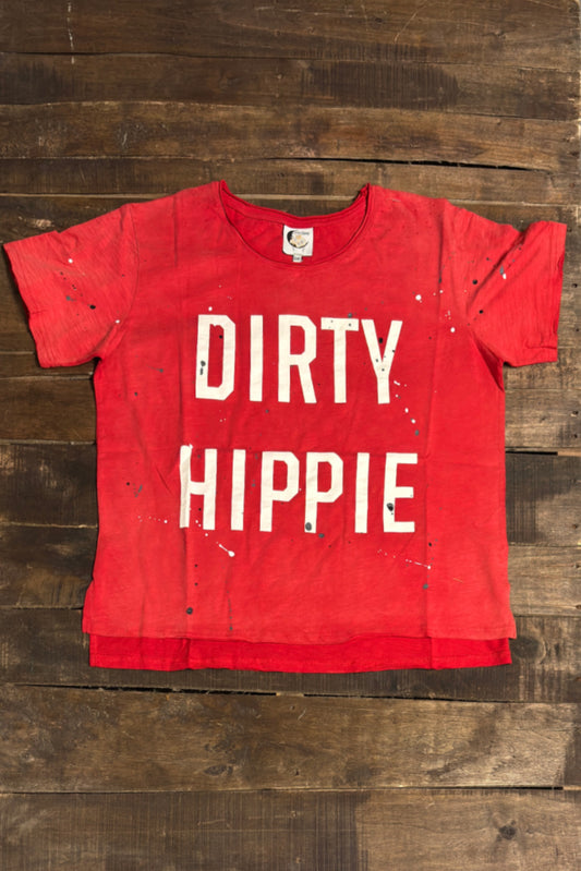 Dirty Hippie Tee - Vintage Scarlett