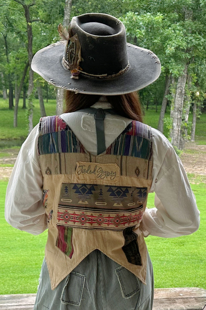 Balinese Walks Vest - Stripe