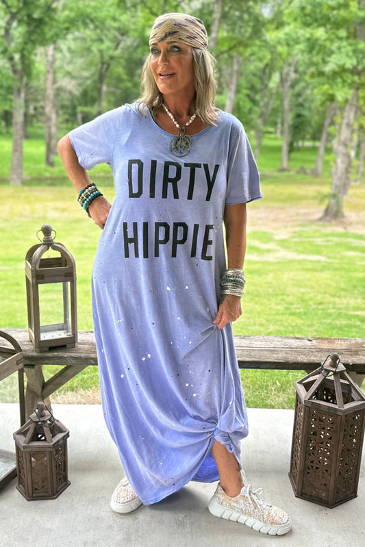 Dirty Hippie Dress - Vintage Iris