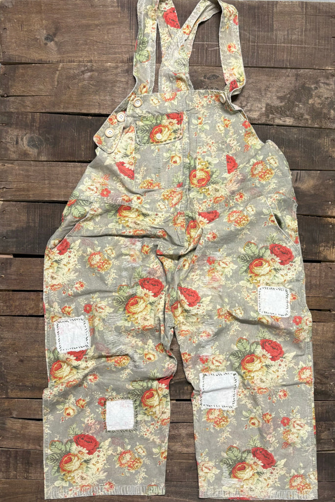 Endless Travels Overalls - Floral Meadow