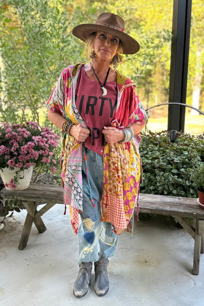 Kantha Sunrise Kimono JG-101