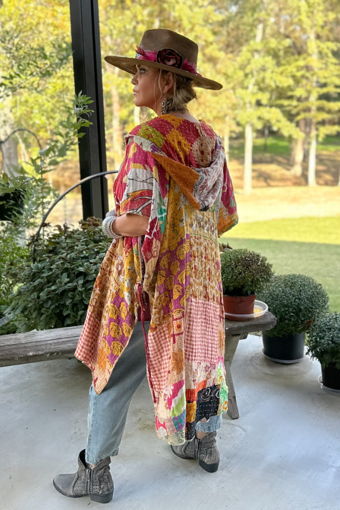 Kantha Sunrise Kimono JG-101