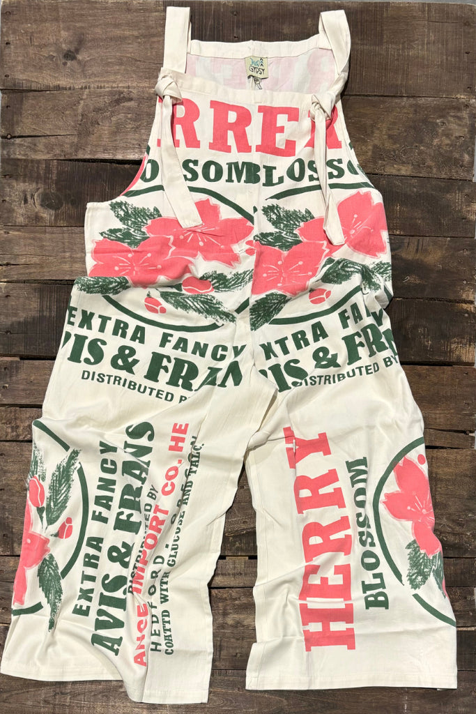 Market Fresh Overalls - Blossom