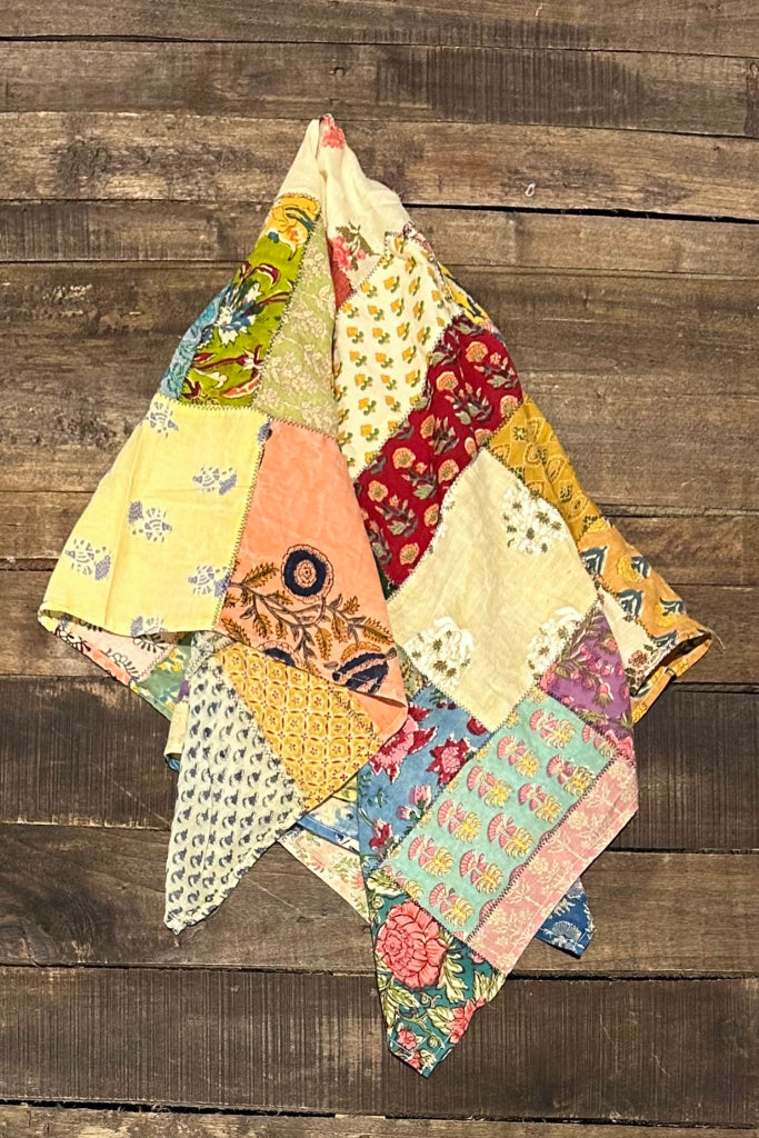 Patchwork Love Bandana XL