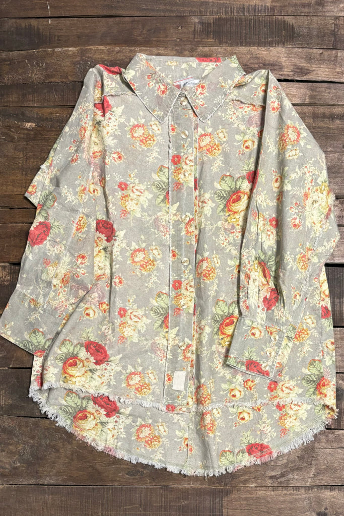 Star Catcher Top - Floral Meadow