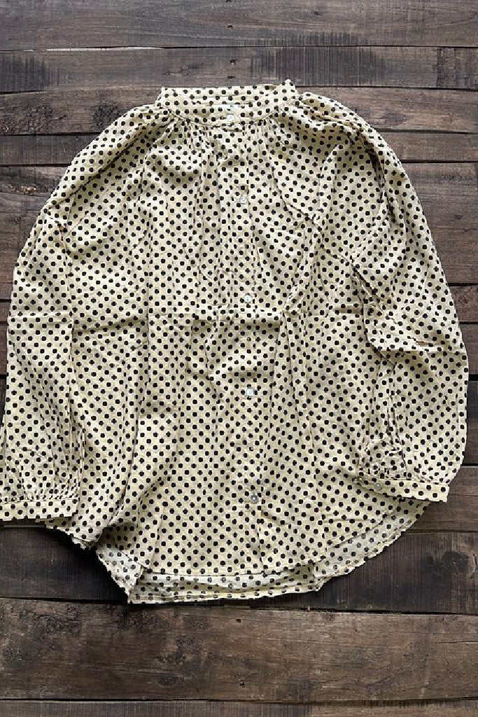 Sweet Nothings Shirt - Taupe Dot