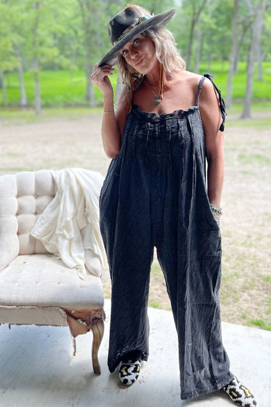 Bittersweet Romper - Vintage Black